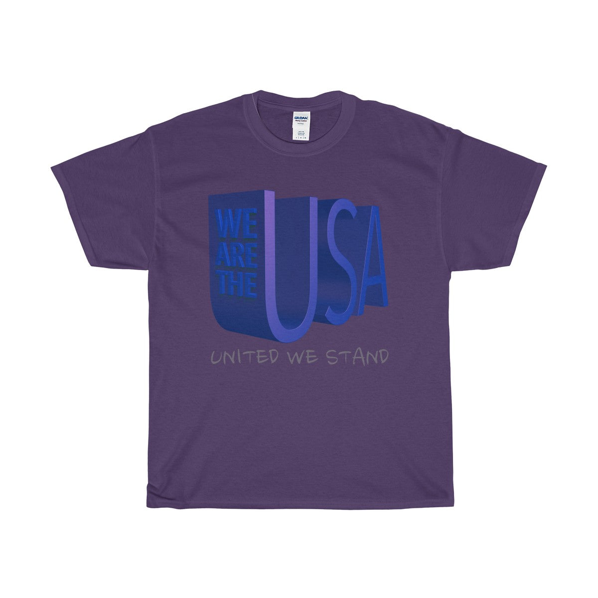 We Are the USA Unisex Heavy Cotton Tee-T-Shirt-PureDesignTees
