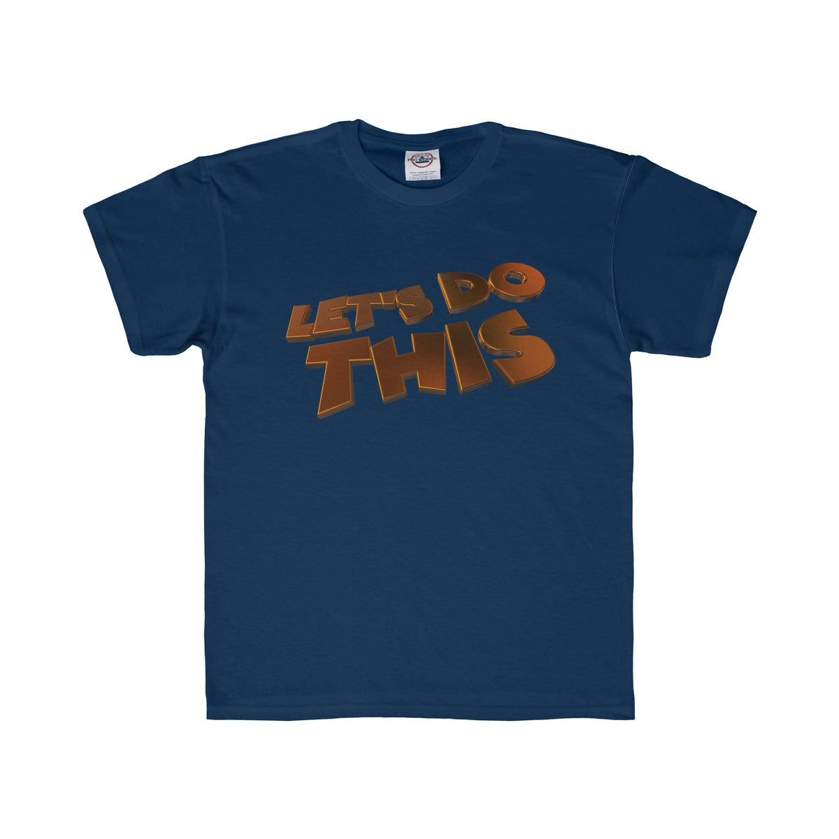 Let's Do This Kids Regular Fit Tee-Kids clothes-PureDesignTees