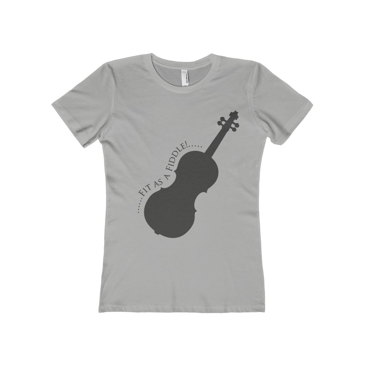 Fit as a Fiddle! Women's The Boyfriend Tee-T-Shirt-PureDesignTees