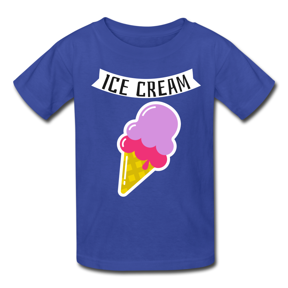 Ice Cream Kids' T-Shirt-Kids' T-Shirt-PureDesignTees