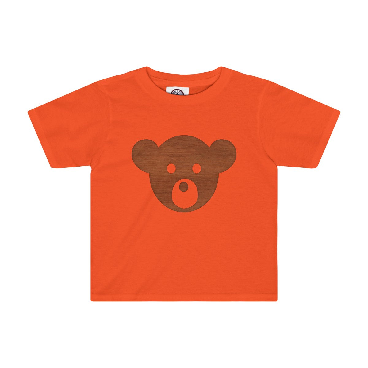 Teddy Bear Face Kids Tee-Kids clothes-PureDesignTees