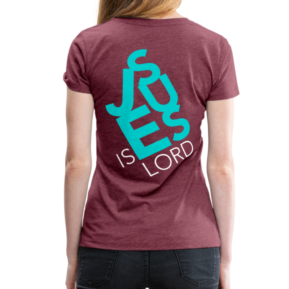 One Lord Jesus is Lord Women’s Premium T-Shirt-Women’s Premium T-Shirt-PureDesignTees