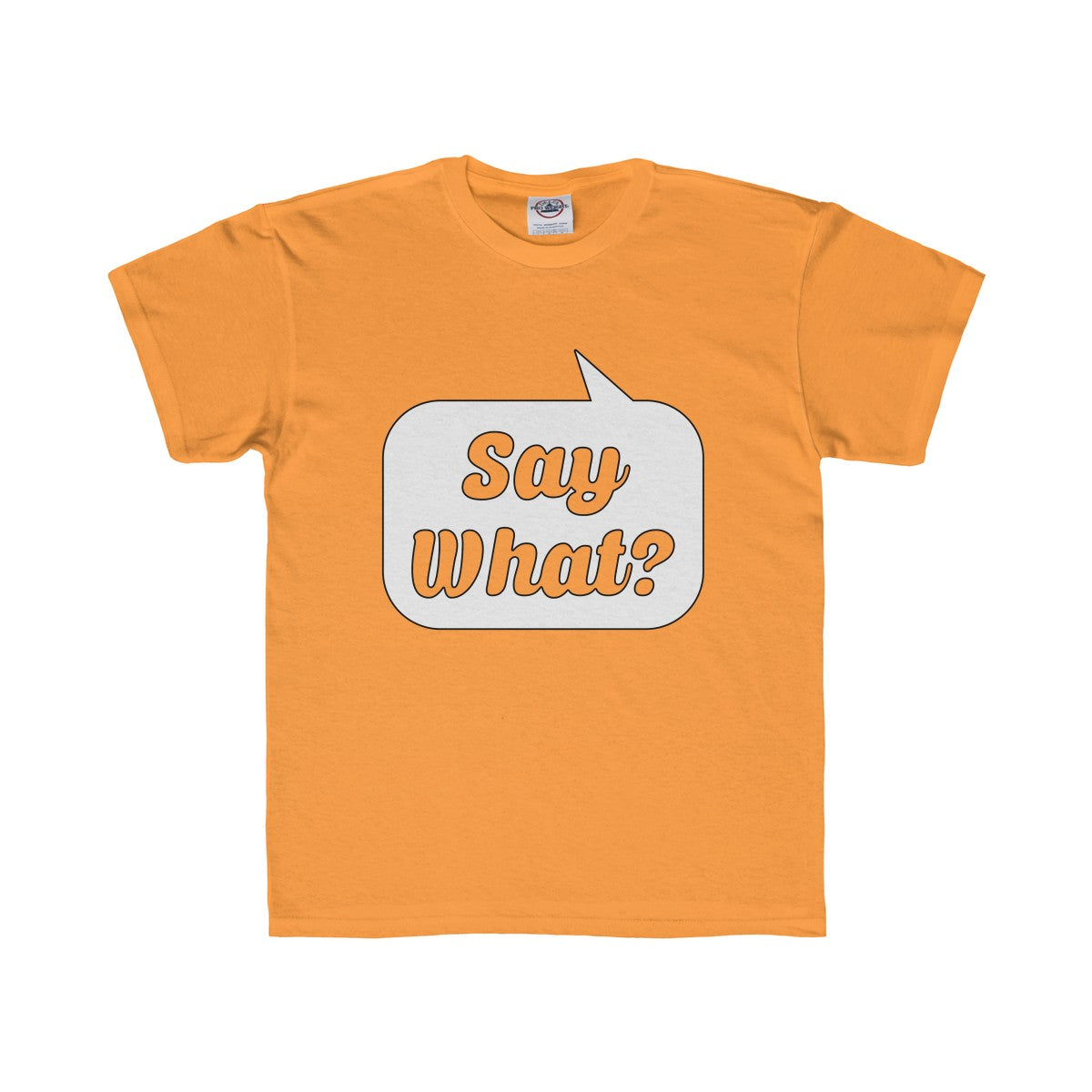 Say What? Youth Regular Fit Tee-Kids clothes-PureDesignTees