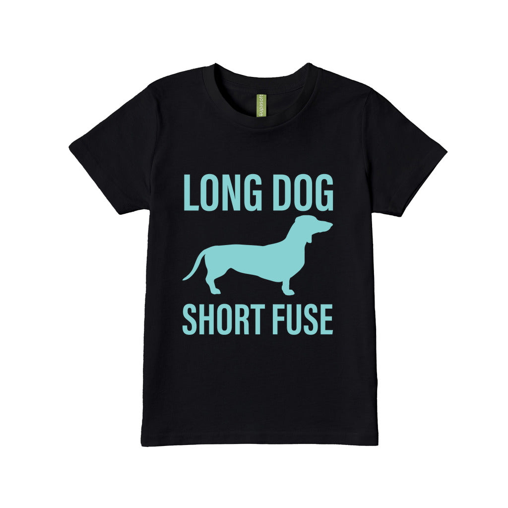 Funny Dachshund Wiener Dog Premium Youth T-shirt-Youth T-shirt-PureDesignTees