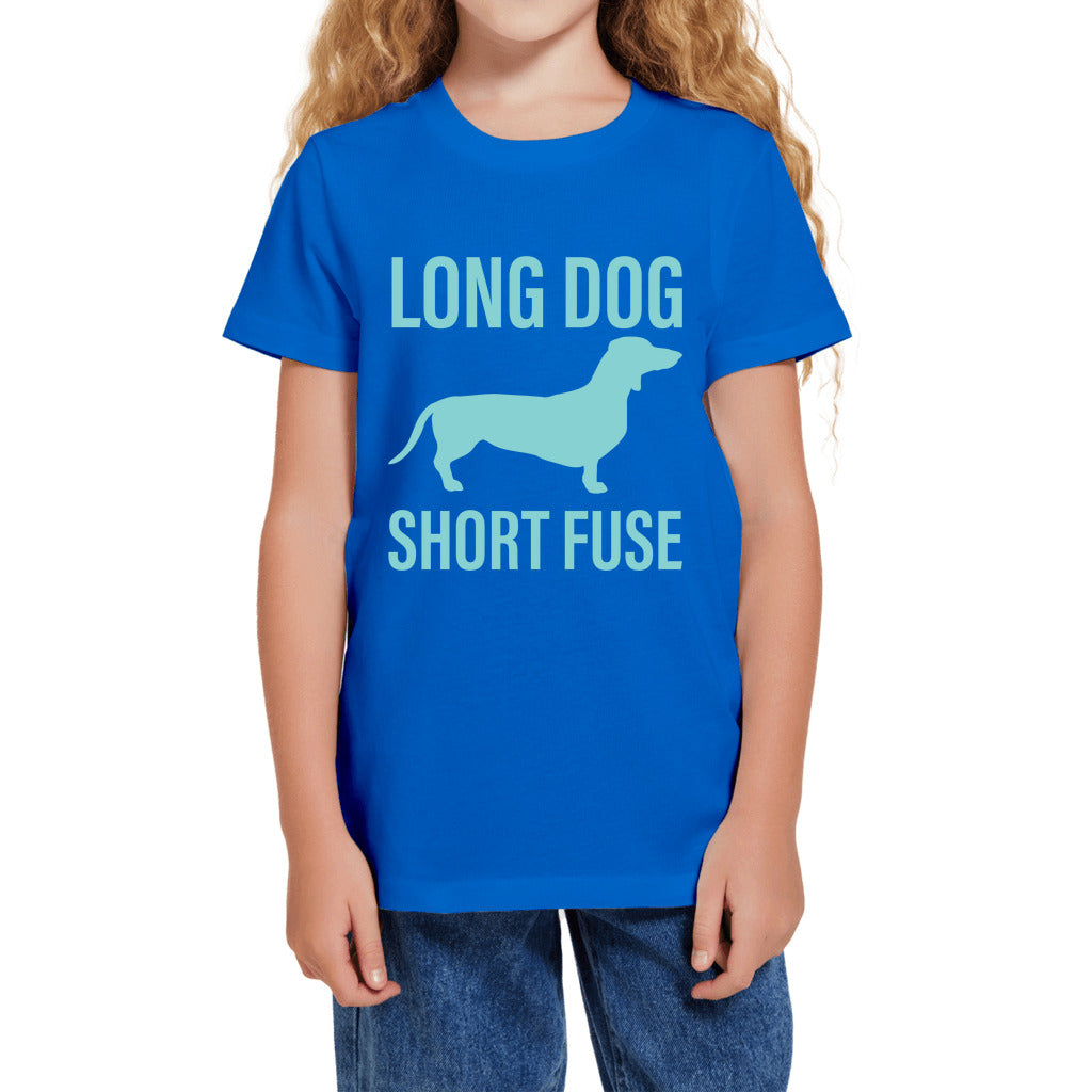 Funny Dachshund Wiener Dog Premium Youth T-shirt-Youth T-shirt-PureDesignTees