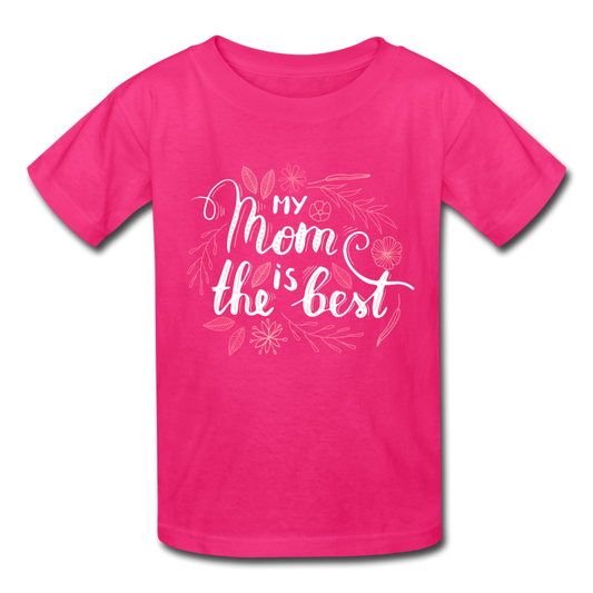 My Mom is the Best Kids' T-Shirt-Kids' T-Shirt-PureDesignTees