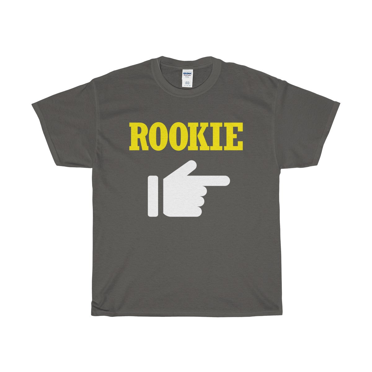 Rookie Heavy Cotton T-Shirt-T-Shirt-PureDesignTees