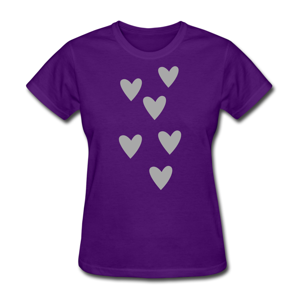 Heart Women's T-Shirt-Women's T-Shirt-PureDesignTees