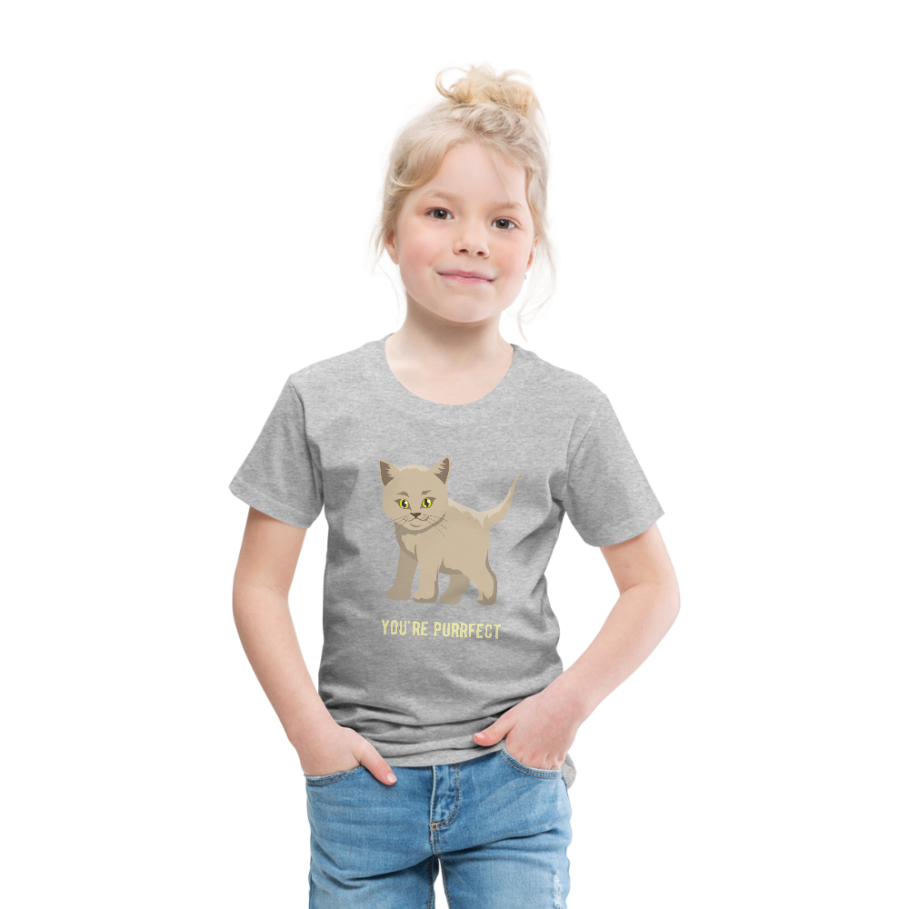 You're Purrfect Toddler Premium T-Shirt-Toddler Premium T-Shirt-PureDesignTees