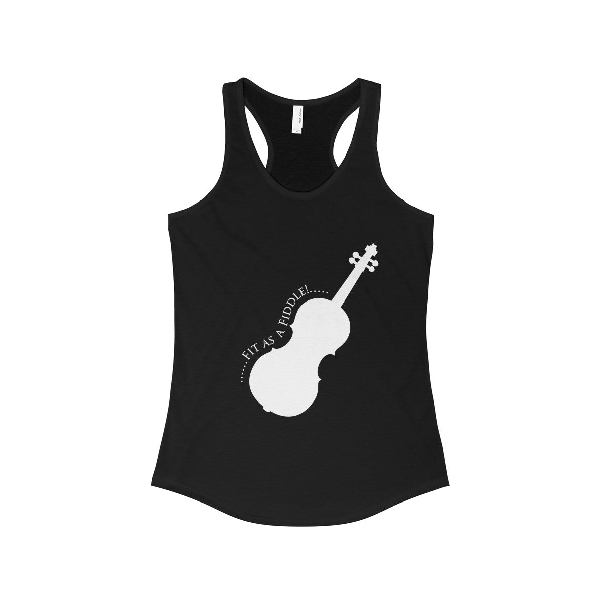 Fit as a Fiddle! Women's The Ideal Racerback Tank-Tank Top-PureDesignTees