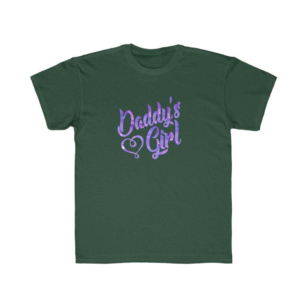 Daddy's Girl Kids Regular Fit Tee-Kids clothes-PureDesignTees