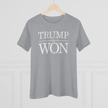 Load image into Gallery viewer, Trump Won Women&#39;s Premium Tee-T-Shirt-PureDesignTees