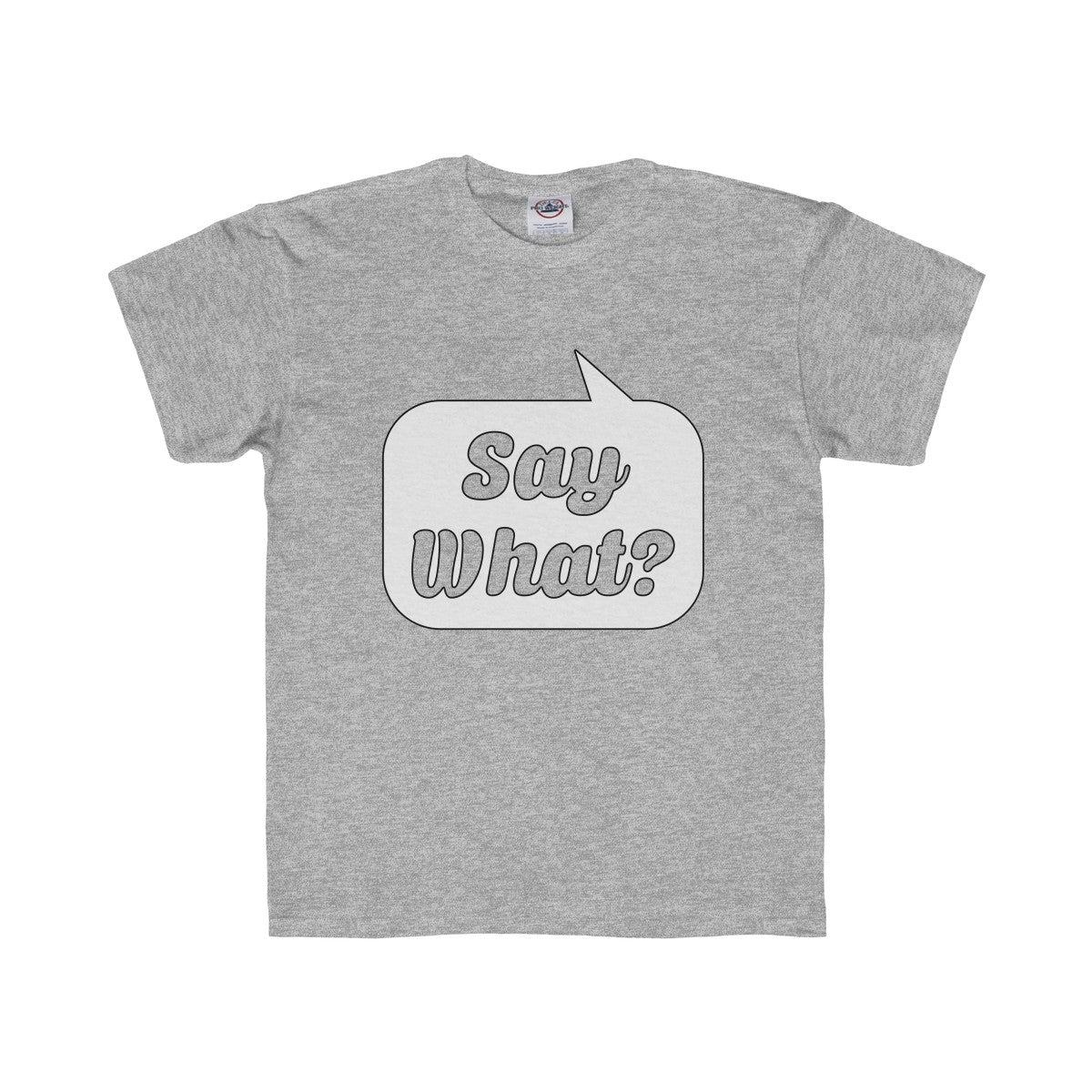 Say What? Youth Regular Fit Tee-Kids clothes-PureDesignTees