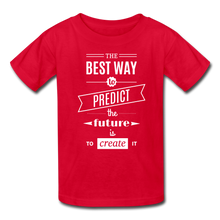Load image into Gallery viewer, The Best Way to Predict the Future Kids&#39; T-Shirt-Kids&#39; T-Shirt-PureDesignTees