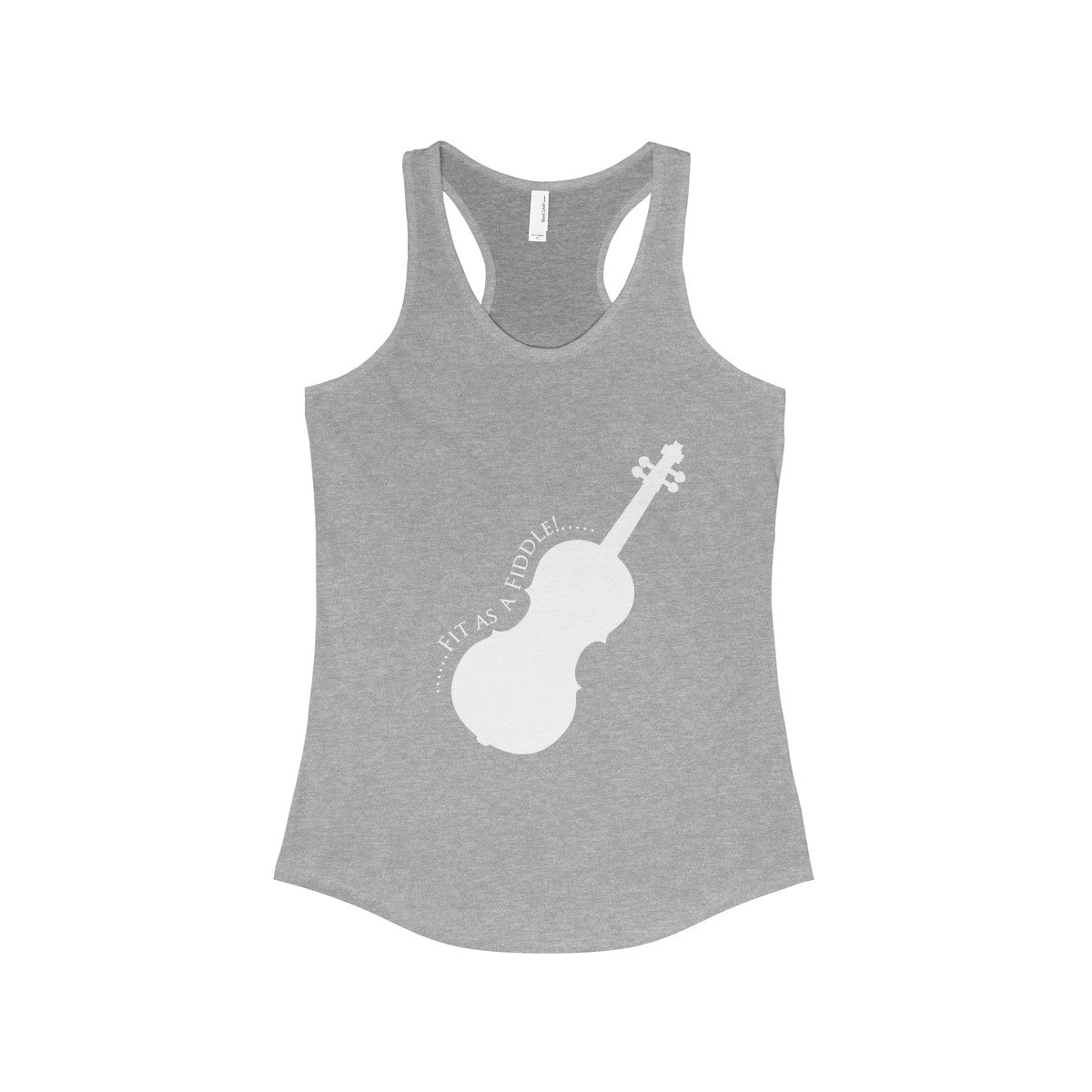 Fit as a Fiddle! Women's The Ideal Racerback Tank-Tank Top-PureDesignTees