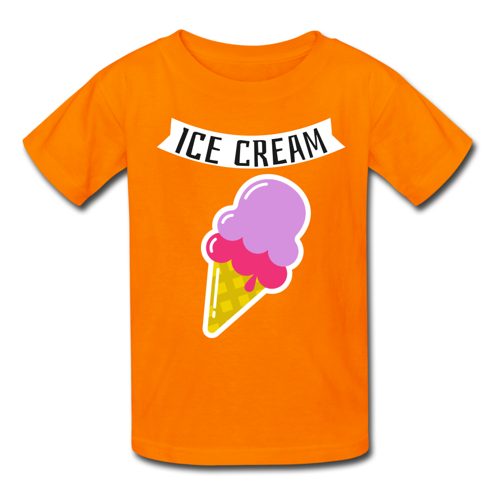 Ice Cream Kids' T-Shirt-Kids' T-Shirt-PureDesignTees