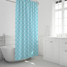 Load image into Gallery viewer, Abstract Waves Shower Curtain 72&quot;x72&quot;-home goods-PureDesignTees