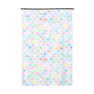 Marble Tiles Shower Curtain 72"x48"-home goods-PureDesignTees