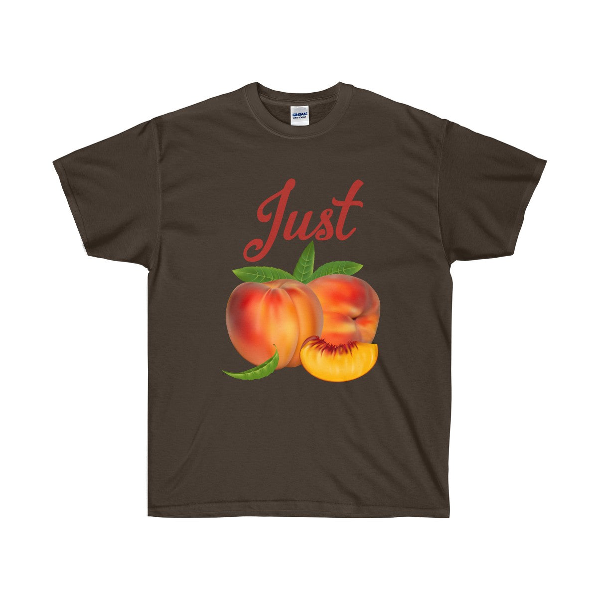 Just Peachy Unisex Ultra Cotton Tee-T-Shirt-PureDesignTees