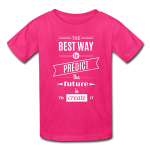 The Best Way to Predict the Future Kids' T-Shirt-Kids' T-Shirt-PureDesignTees