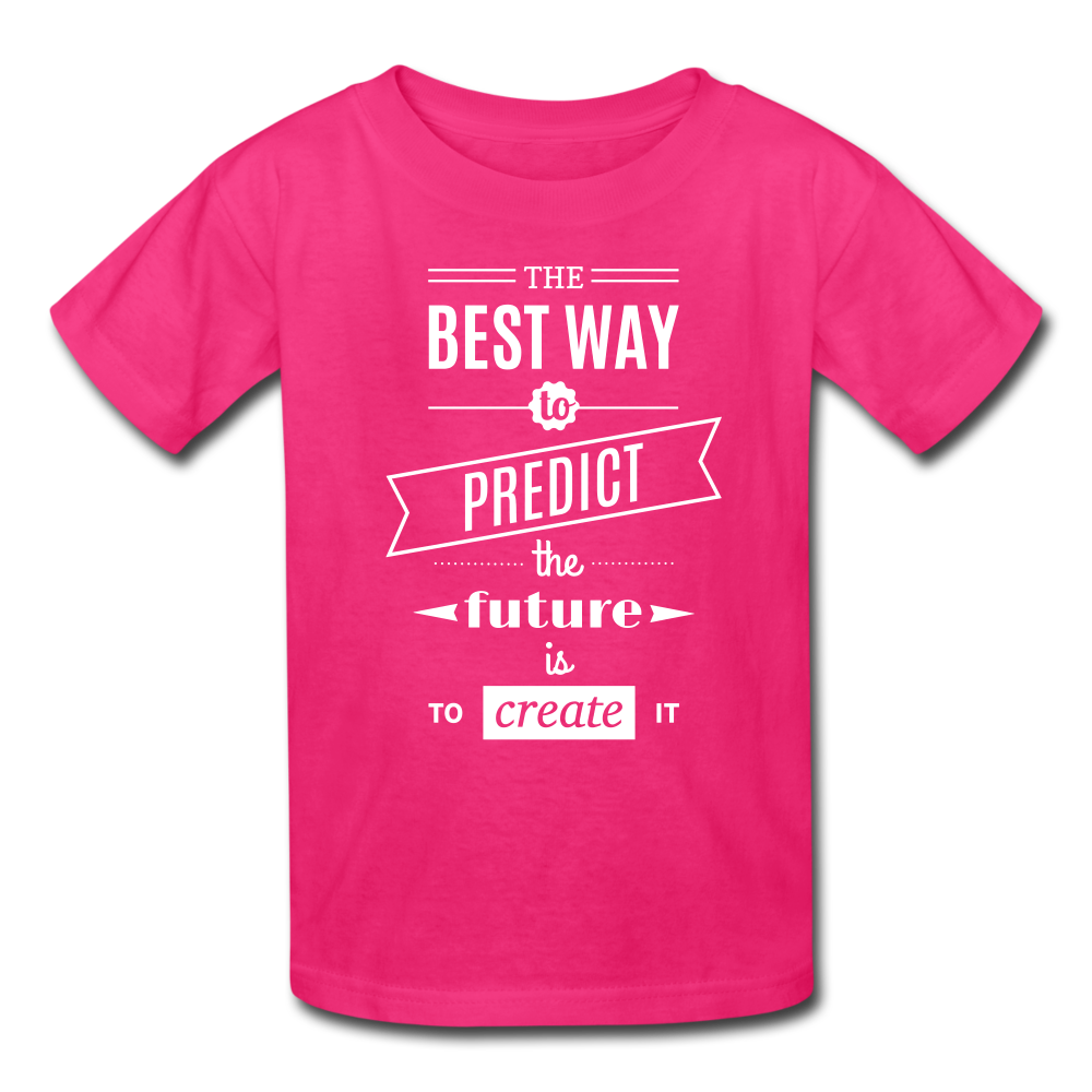 The Best Way to Predict the Future Kids' T-Shirt-Kids' T-Shirt-PureDesignTees