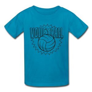 VolleyBall Kids' T-Shirt-Kids' T-Shirt-PureDesignTees