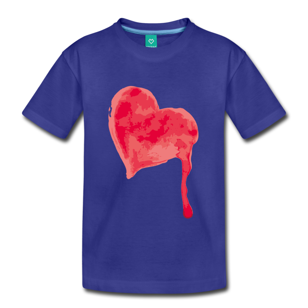 Dripping Heart Kids' Premium T-Shirt-Kids' Premium T-Shirt-PureDesignTees