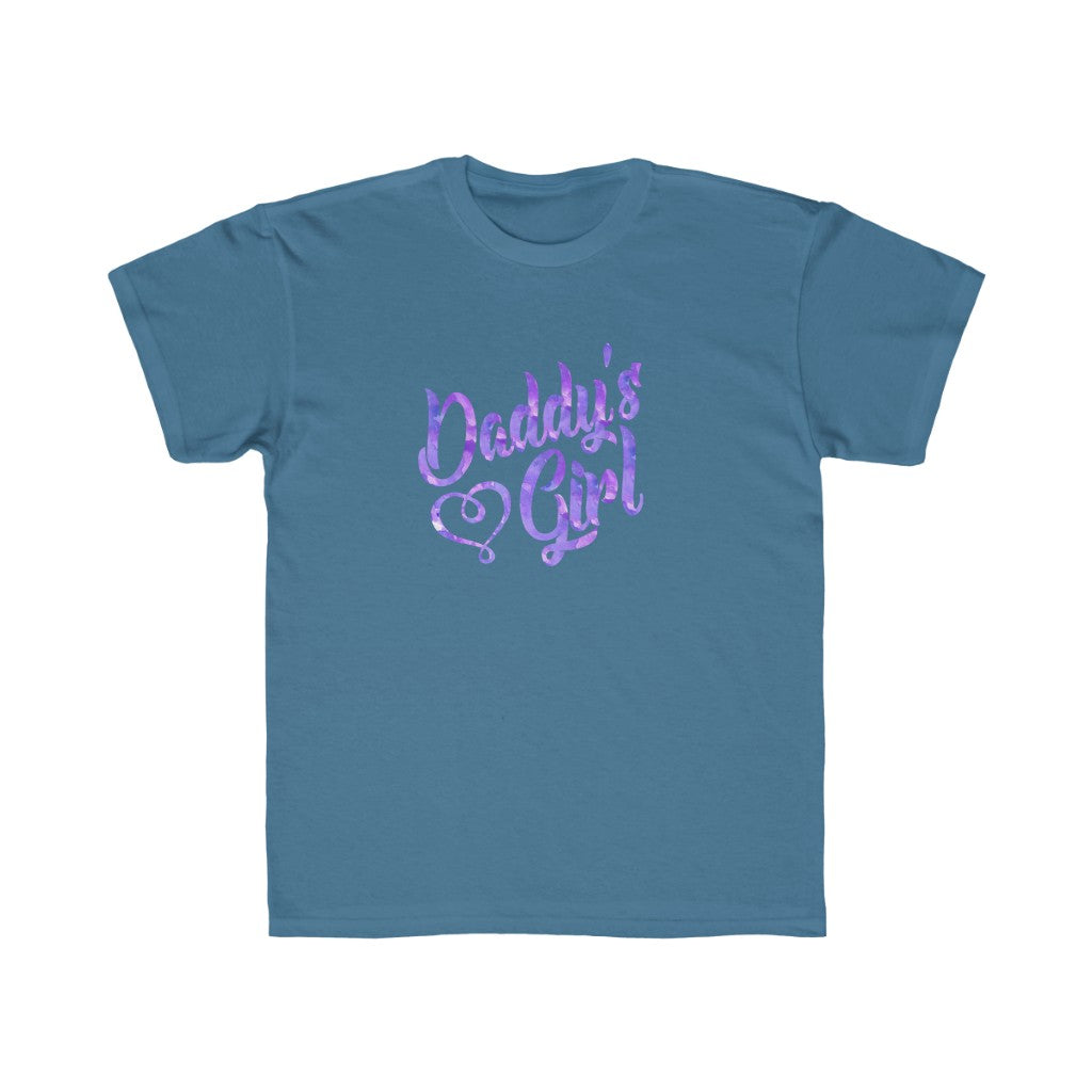 Daddy's Girl Kids Regular Fit Tee-Kids clothes-PureDesignTees