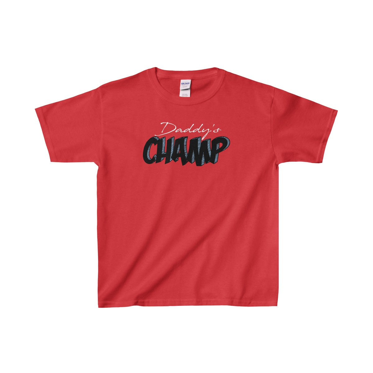 Daddy's Champ Kids Heavy Cotton™ Tee-Kids clothes-PureDesignTees