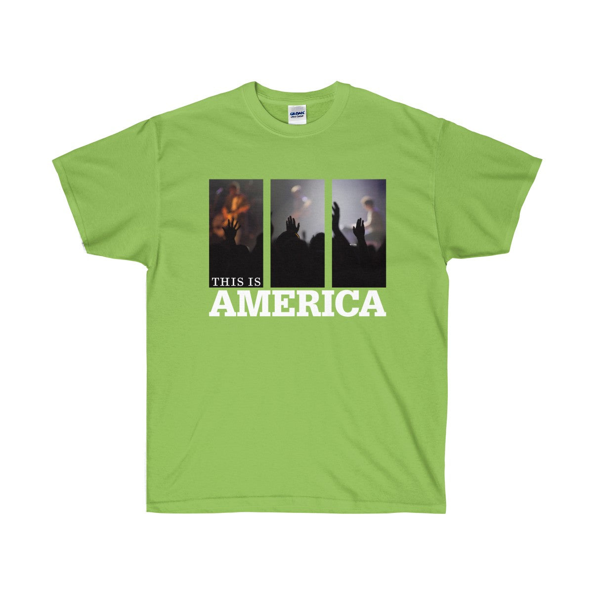 This is America - Worship Unisex Ultra Cotton Tee-T-Shirt-PureDesignTees