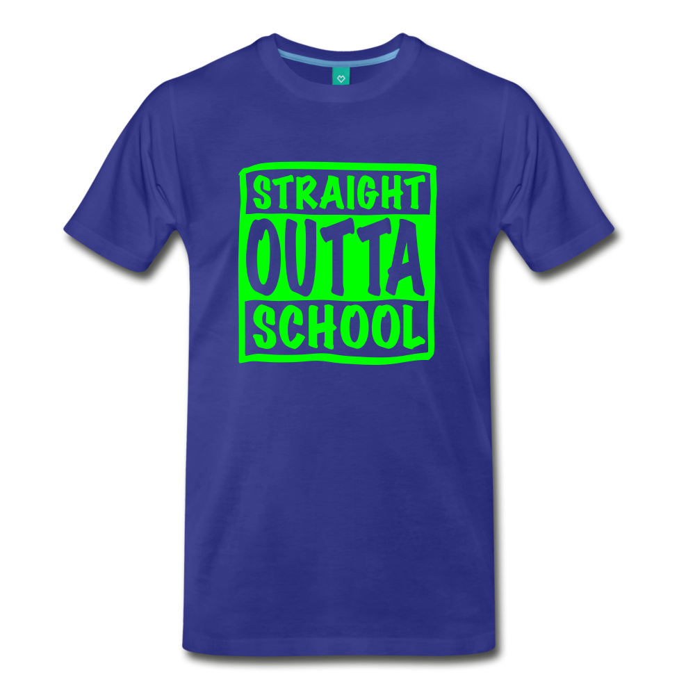 Straight Outta School Men's Premium T-Shirt-Men's Premium T-Shirt-PureDesignTees