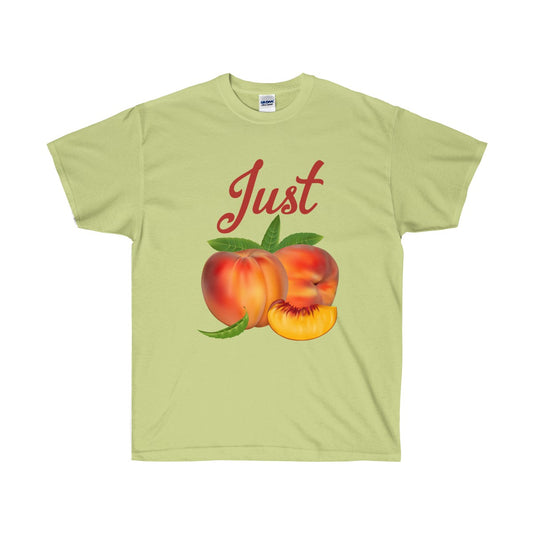 Just Peachy Unisex Ultra Cotton Tee-T-Shirt-PureDesignTees