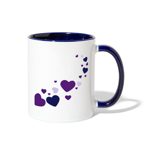 Heart Contrast Coffee Mug-Contrast Coffee Mug-PureDesignTees