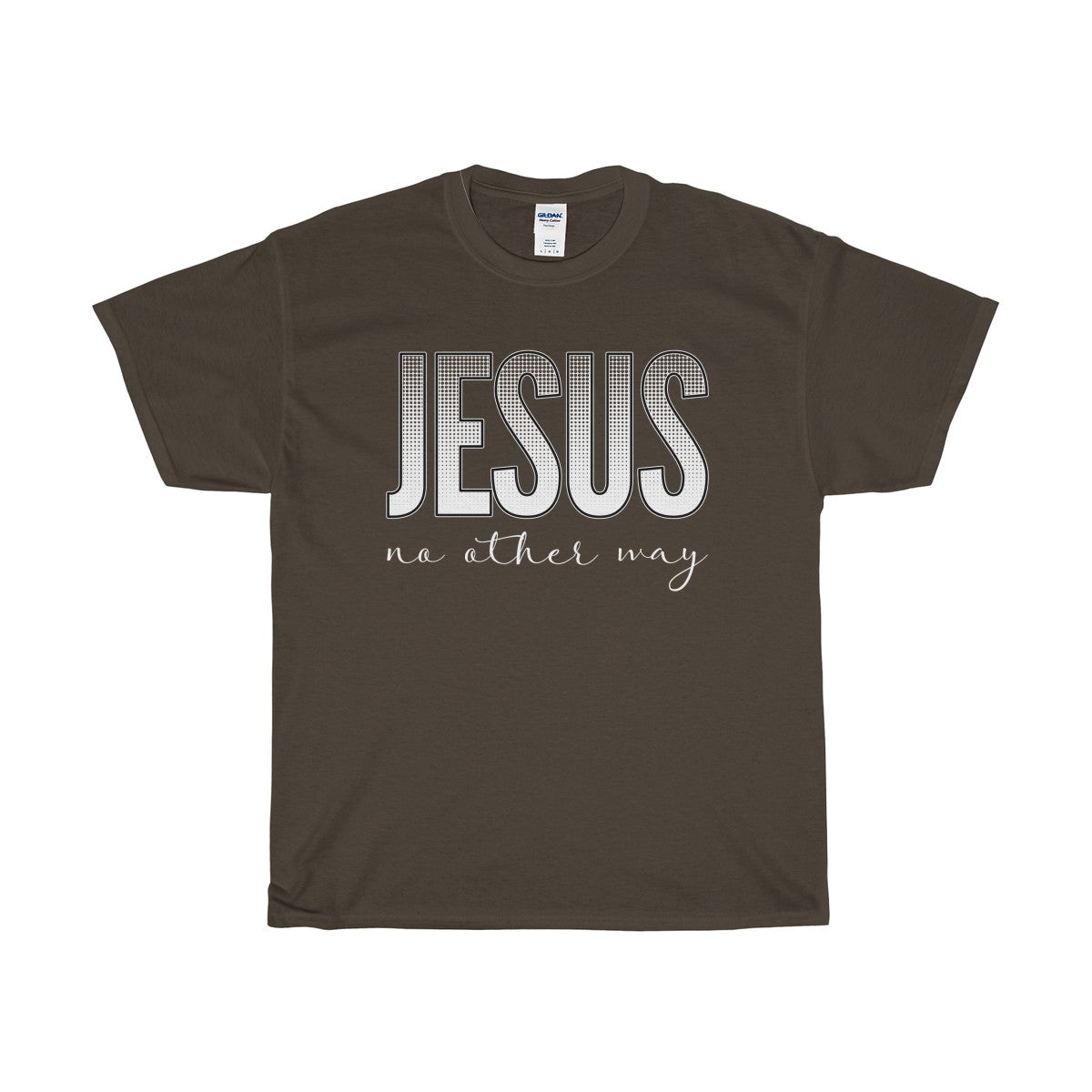 Jesus no other way Heavy Cotton T-Shirt-T-Shirt-PureDesignTees