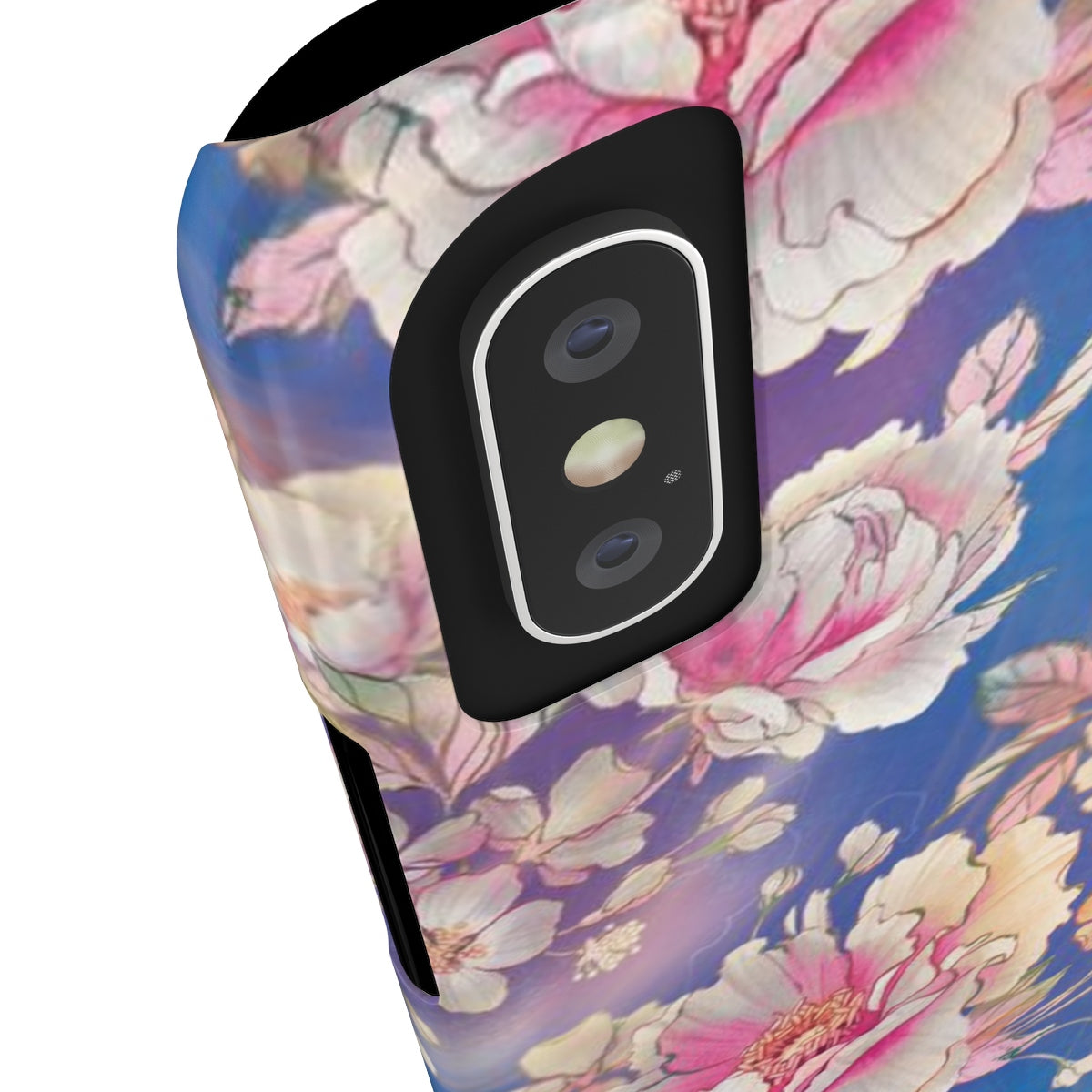 Peony Pattern Case Mate Slim Phone Cases-Phone Case-PureDesignTees