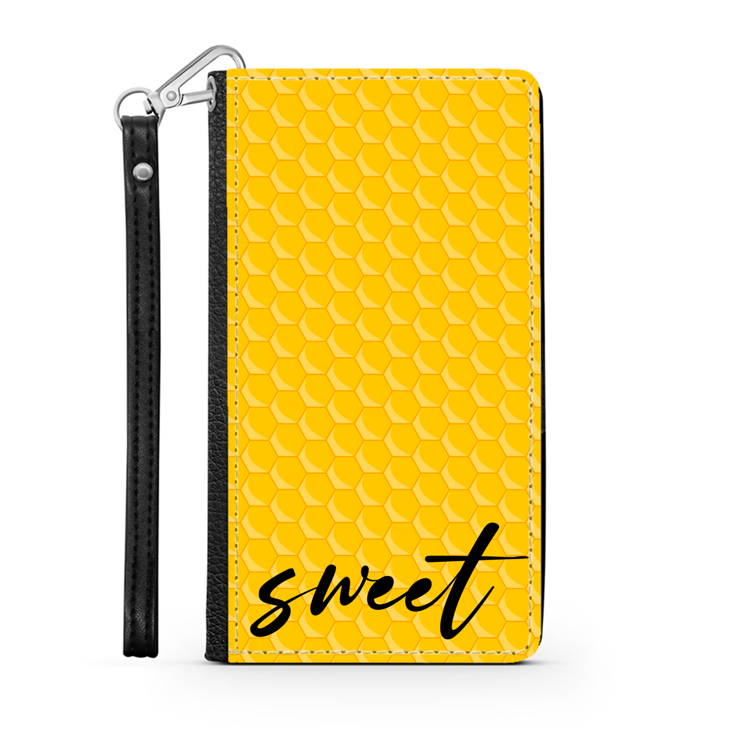 Beekeeper Honeycomb Sweet Wallet Phone Case-PureDesignTees