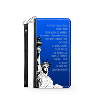 Load image into Gallery viewer, Statue of Liberty Wallet Phone Case-PureDesignTees