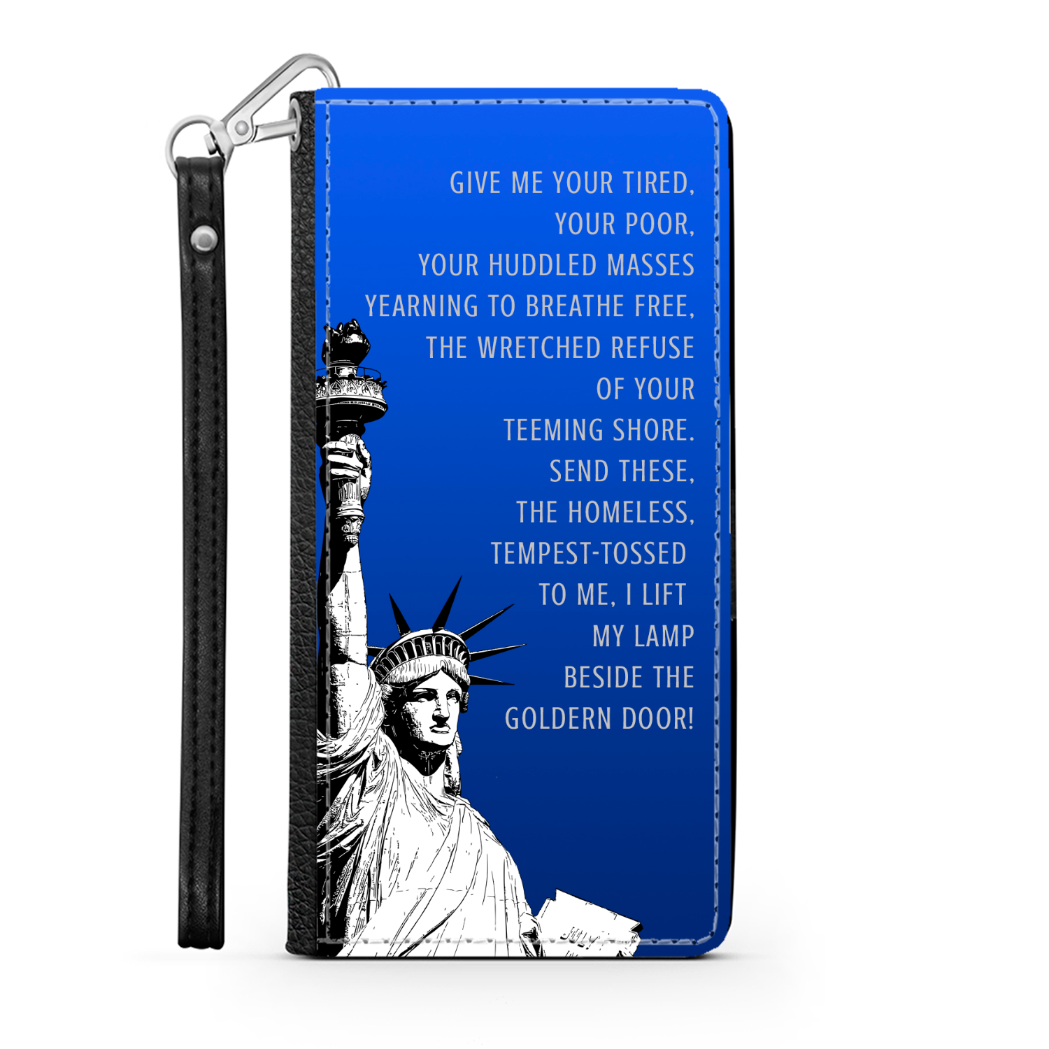 Statue of Liberty Wallet Phone Case-PureDesignTees