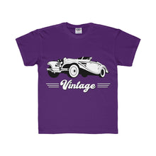 Load image into Gallery viewer, Vintage Car Hotrod Youth Regular Fit Tee-Kids clothes-PureDesignTees