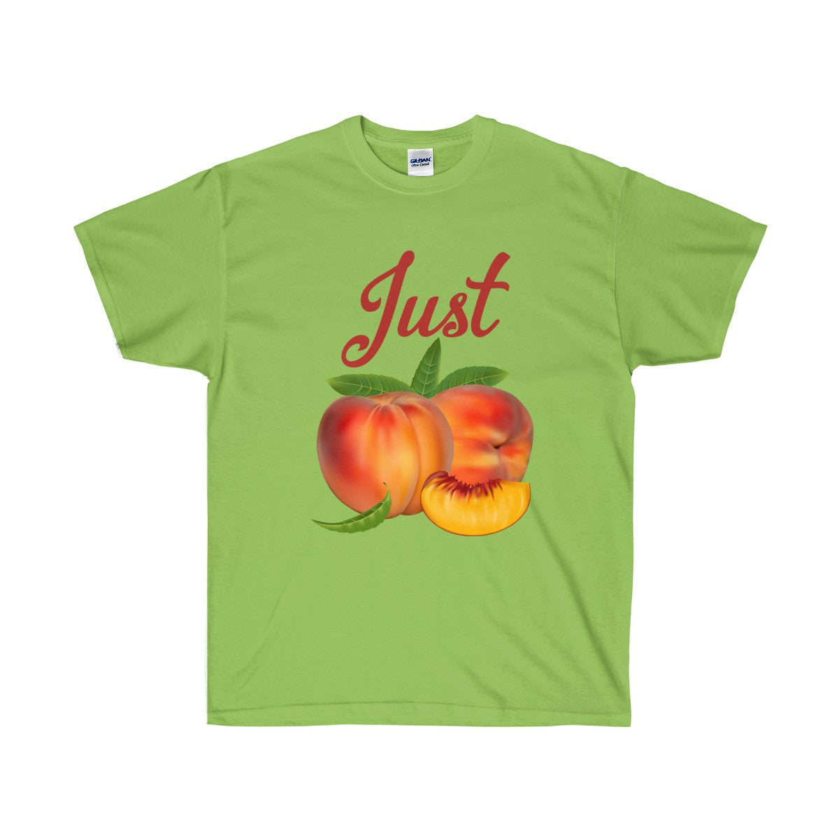 Just Peachy Unisex Ultra Cotton Tee-T-Shirt-PureDesignTees