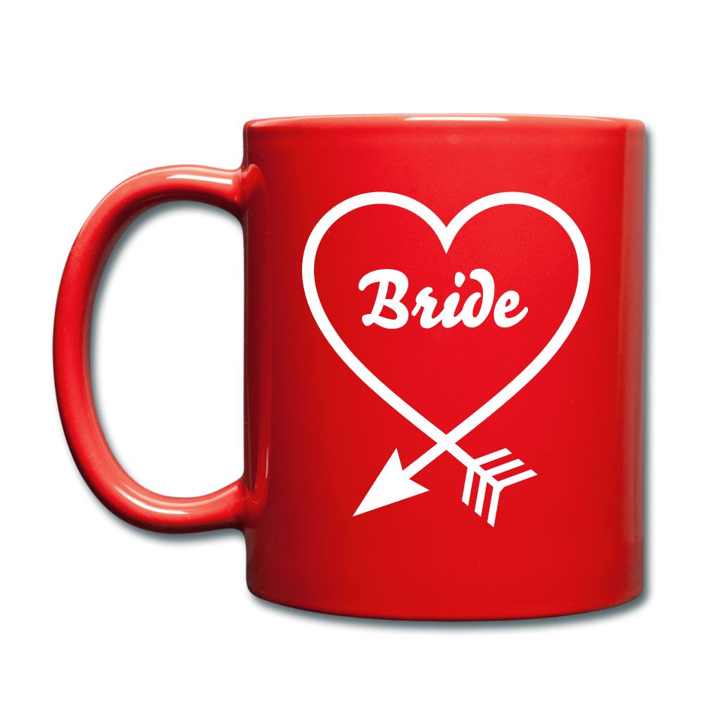 Bride Heart Full Color Mug-Full Color Mug-PureDesignTees