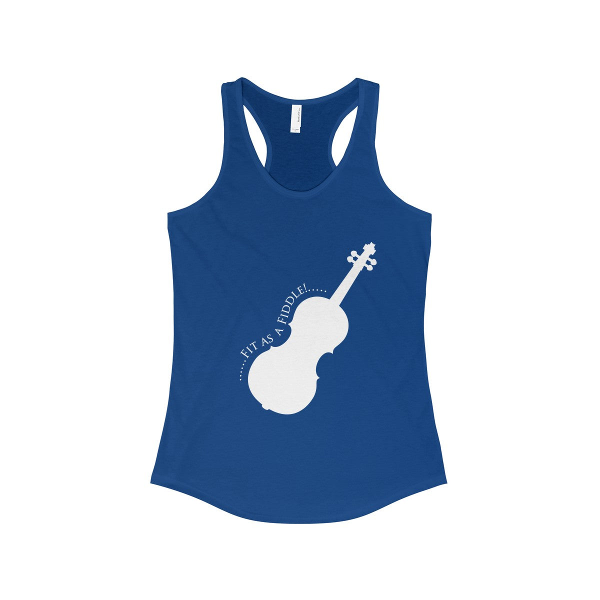 Fit as a Fiddle! Women's The Ideal Racerback Tank-Tank Top-PureDesignTees