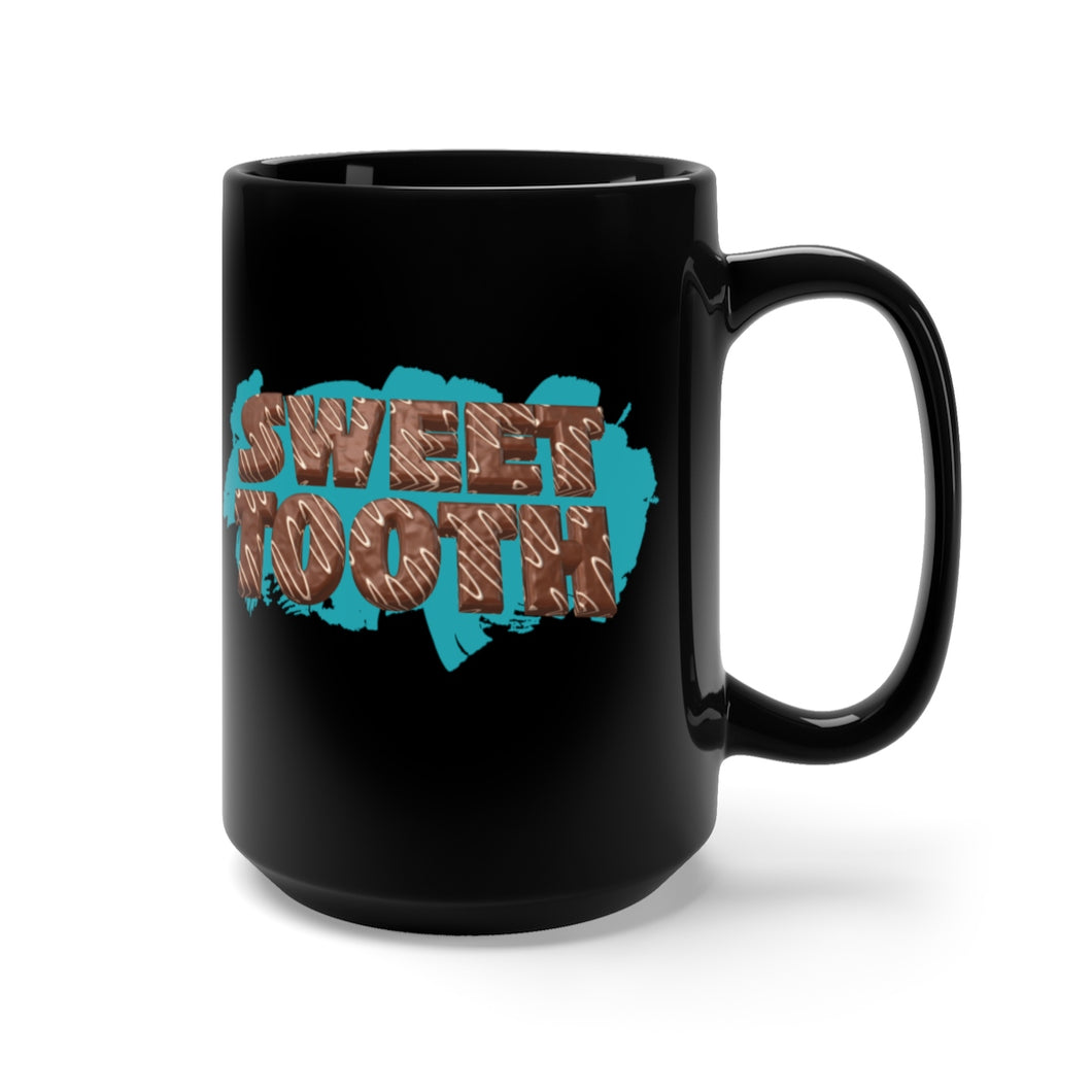Sweet Tooth Black Mug 15oz-Mug-PureDesignTees