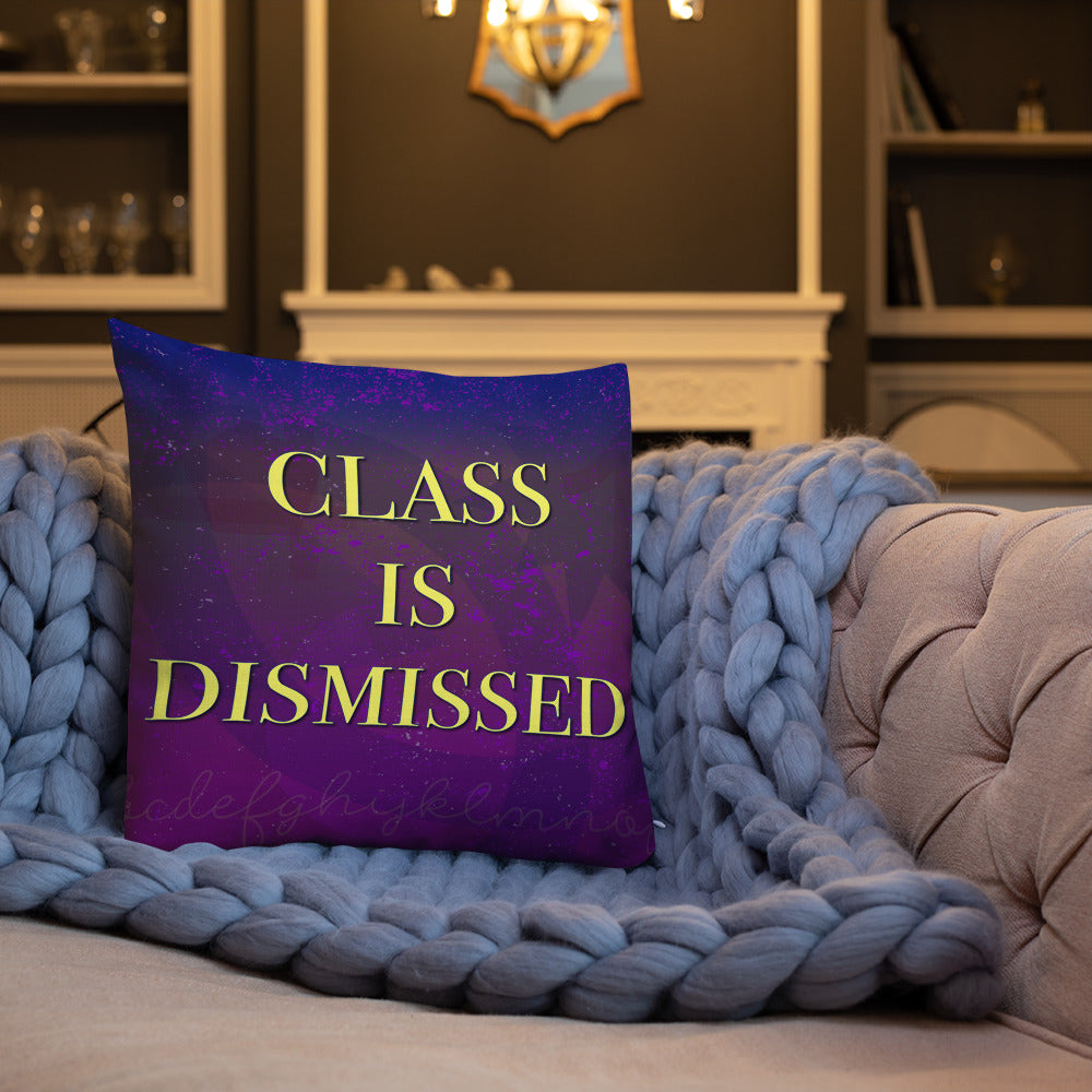 Homeschool Class is In Session Premium Pillow-Pillow-PureDesignTees