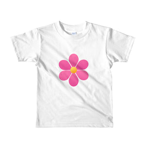 Beautiful Pink Flower for Toddler Short sleeve kids t-shirt-T-Shirt-PureDesignTees