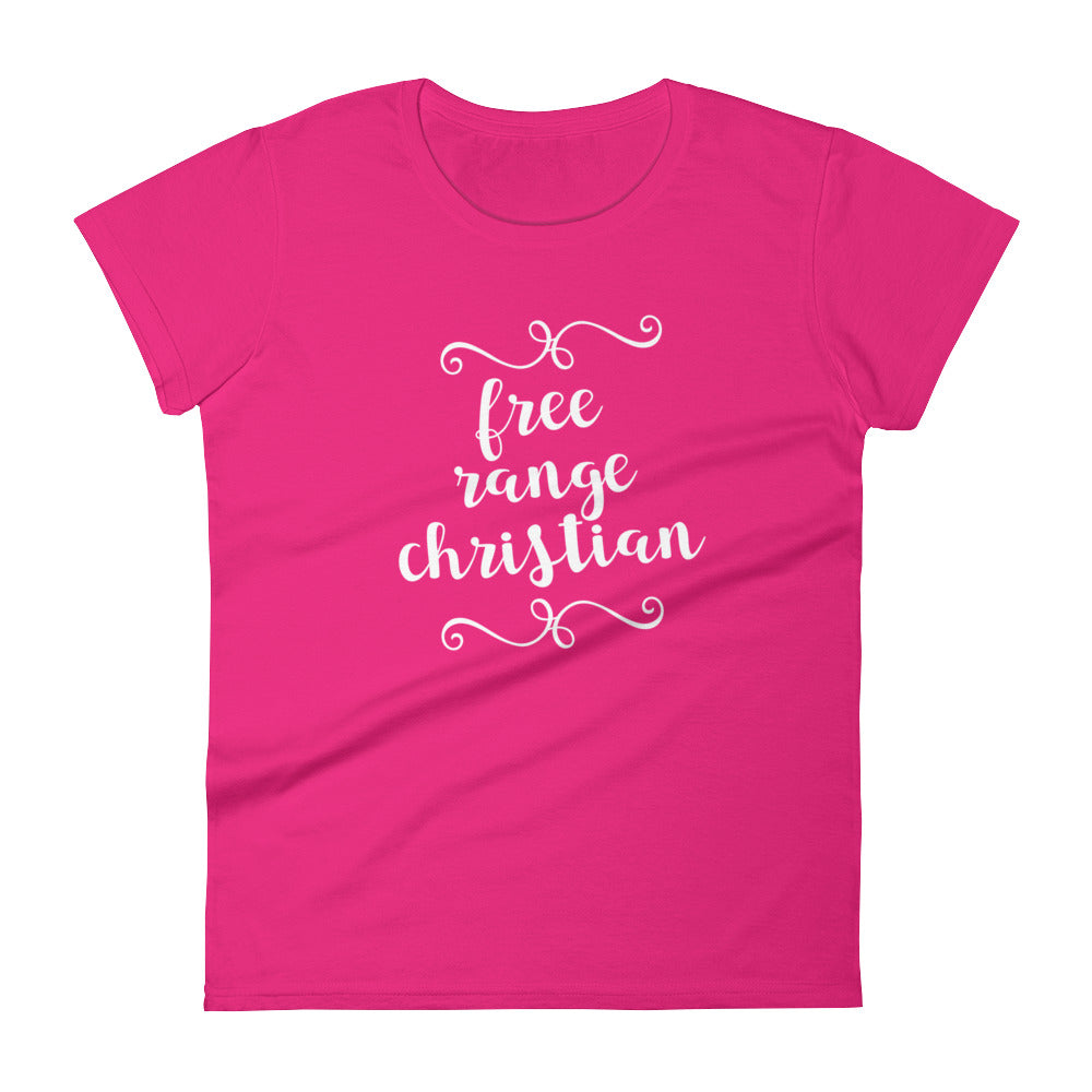 Free Range Christian Women's short sleeve t-shirt-T-Shirt-PureDesignTees