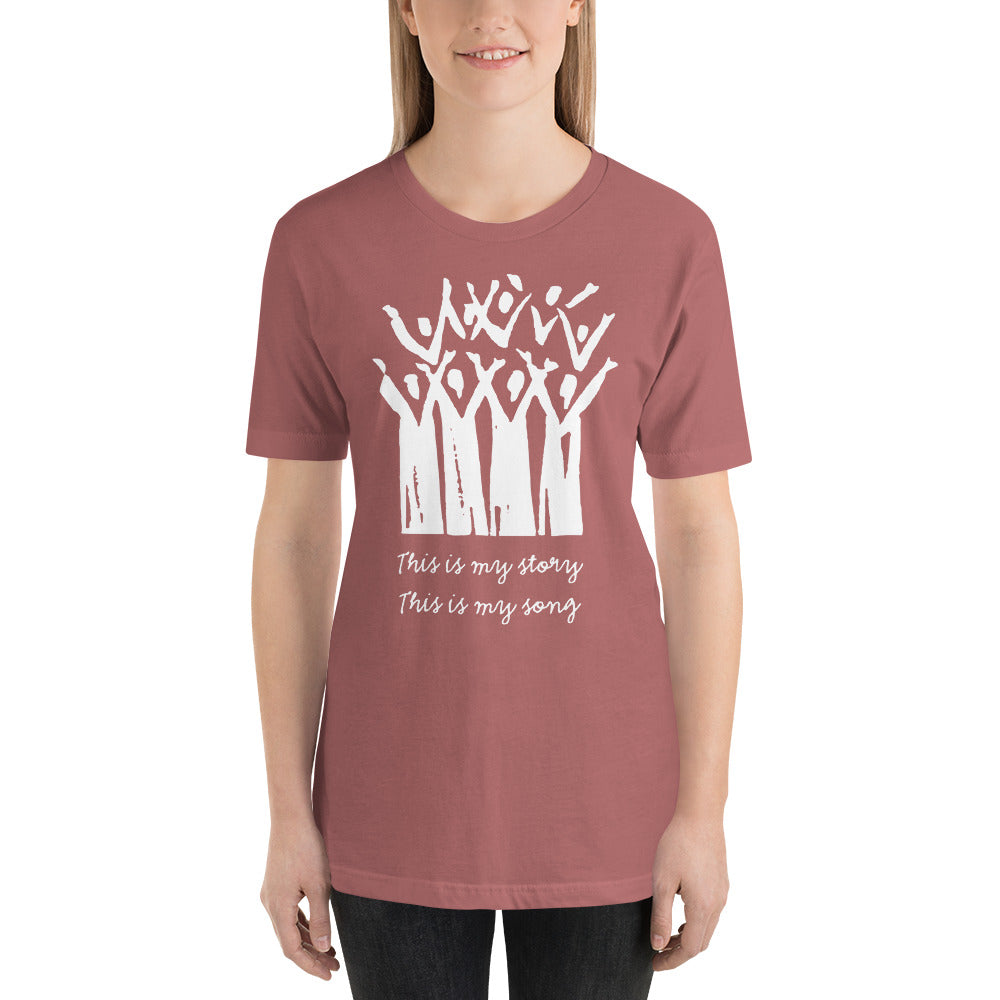 Choir This is My Story This is My Song Short-Sleeve Unisex T-Shirt-T-shirt-PureDesignTees