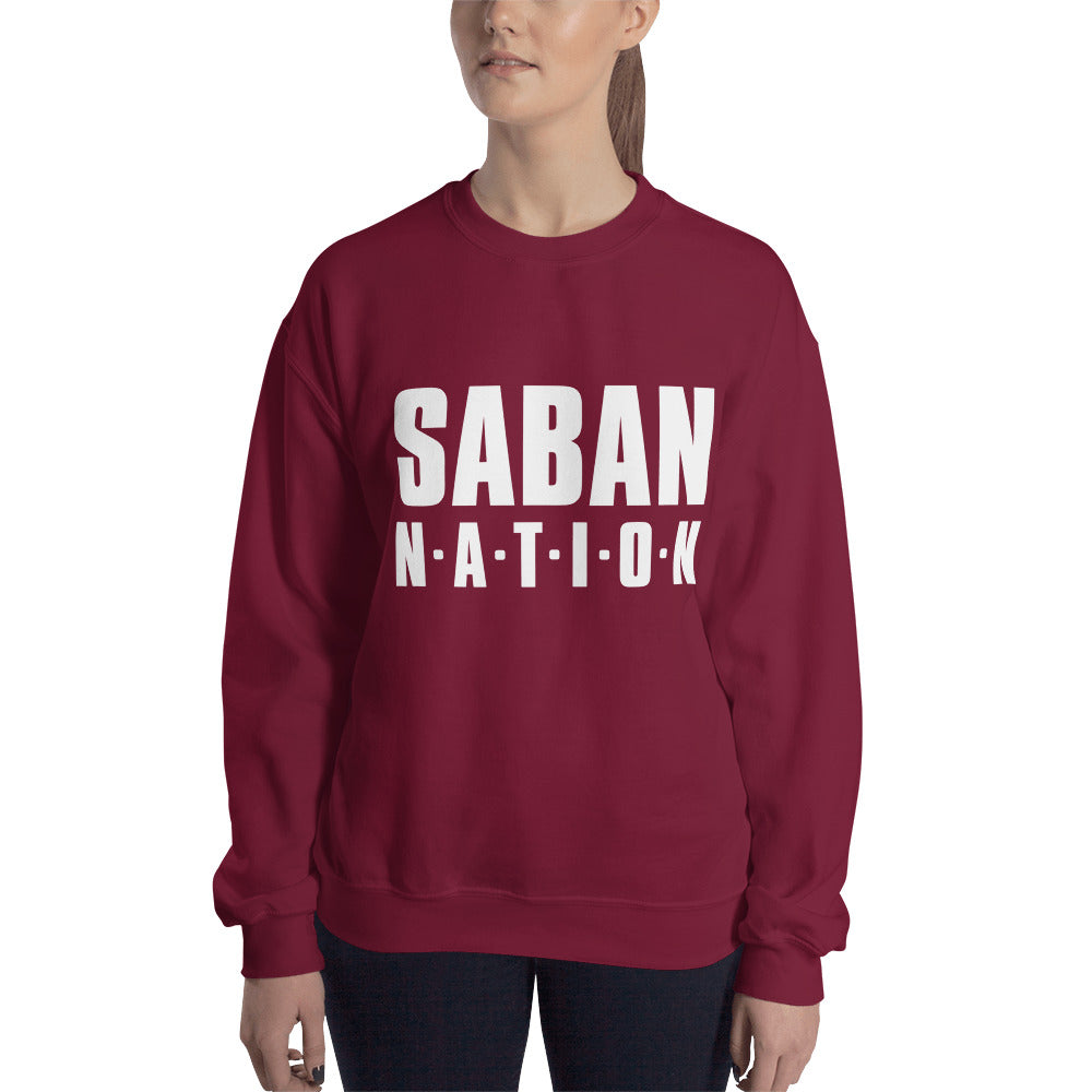 Saban Nation Sweatshirt-Sweatshirt-PureDesignTees