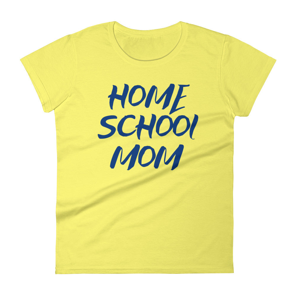 Homeschool Mom Women's short sleeve t-shirt-T-Shirt-PureDesignTees