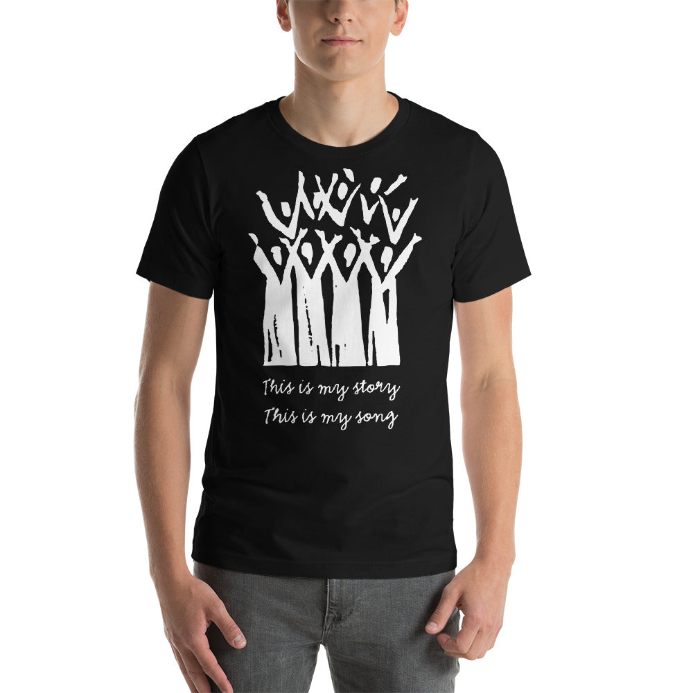 Choir This is My Story This is My Song Short-Sleeve Unisex T-Shirt-t-shirt-PureDesignTees